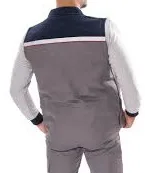 Lacivert Gabardin Dayanıklı İş Yeleği — İlke Tekstil İmalatı üretici firması İlke Tekstil Denizli