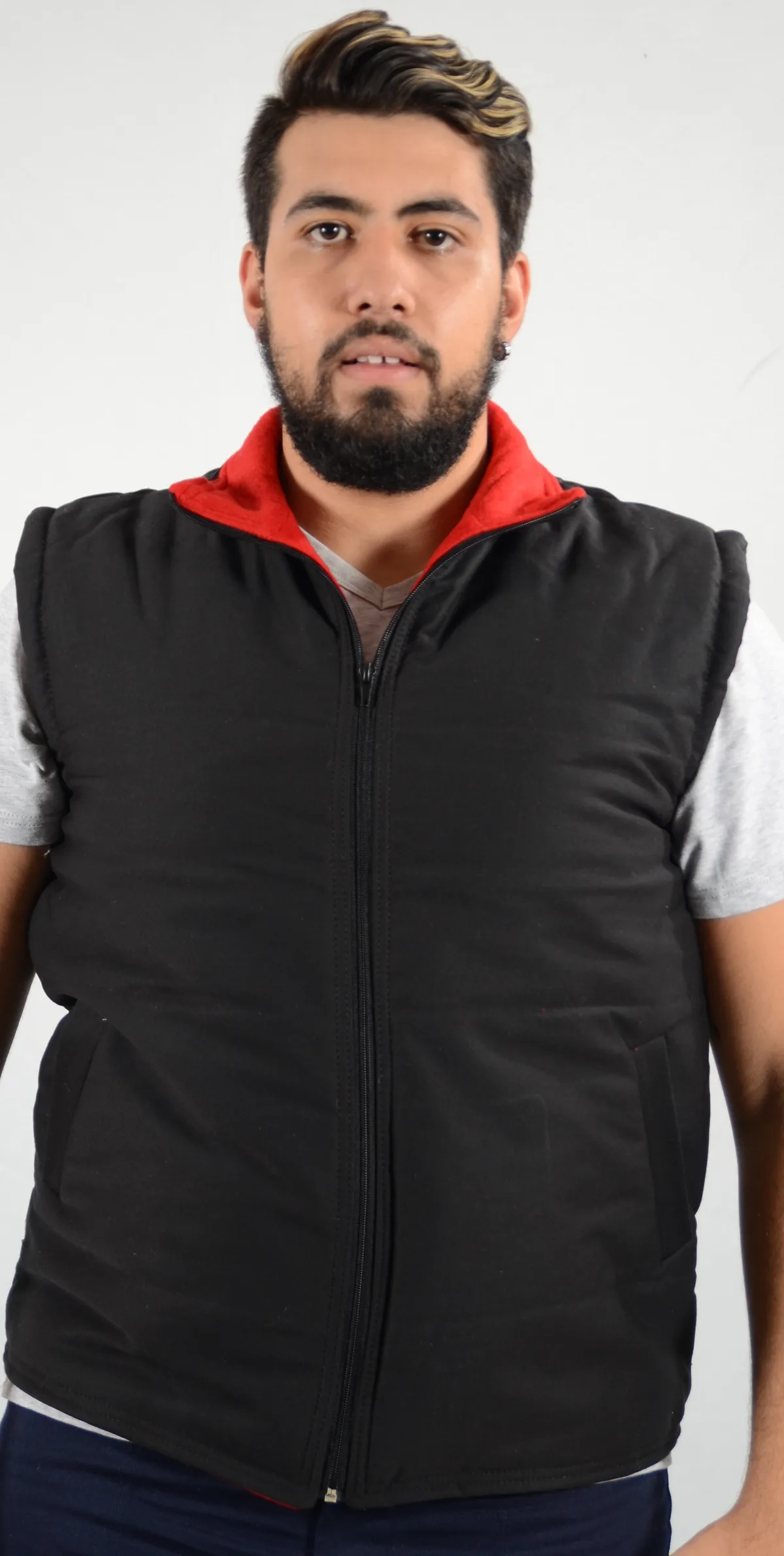 Gabardin yelek üretimi