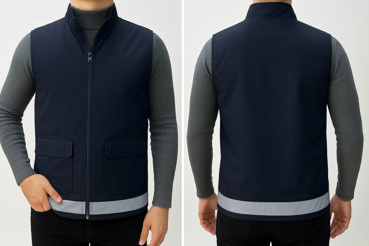 Softshell Yelekler modeli 2 — İlketeks Denizli toptan üretim